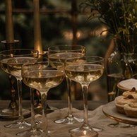 Champagne coupes